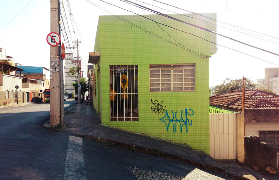 A casa do Centro de Valorização à Vida no bairro Nova Suíça, em Belo Horizonte.