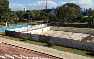 Interditada há mais de 10 anos, como está a situação da piscina olímpica do CEU?